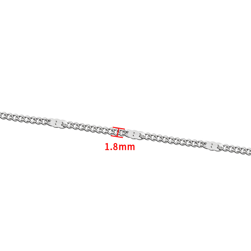 10Meters Wholesale Stainless Steel Thin Gold Chain for Permanent Necklace Jewelry Making Findings & Components Accessories