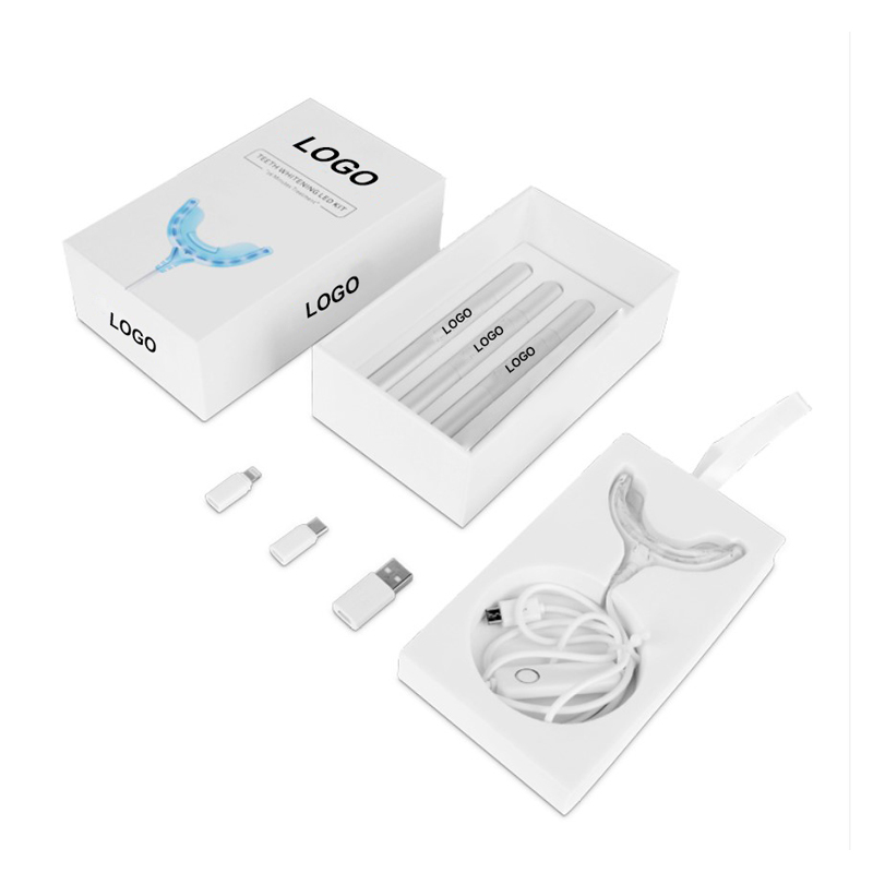 Free Shipping 10pcs/Pack CE Certified Professional Best Teeth Whitening Products At Home Teeth Whitening Kit With Led Accelerator