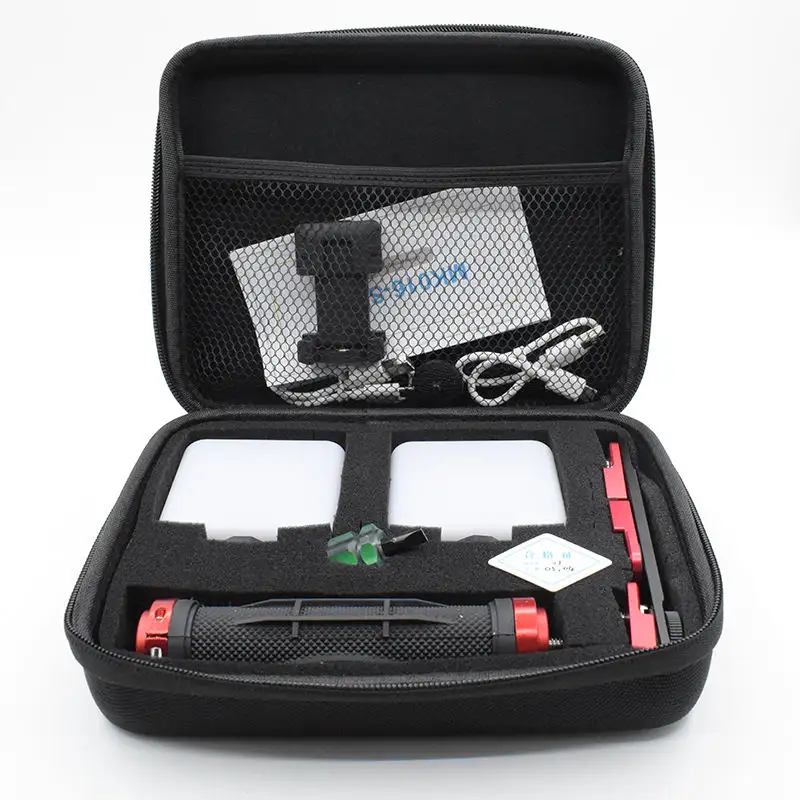 Electric Dental Photography Flash Light with Handle Mobile Photography Fill Light Metal Material