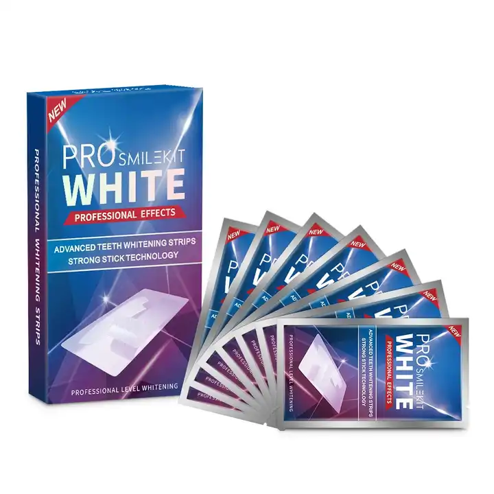 Free Shipping 10boxes/Pack Professional Factory Wholesale 14 Pack Dry Teeth Whitening Natural Pro Whitening Strips