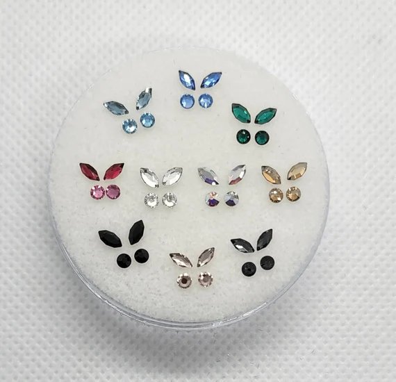 11SETS/Pack Free Shipping High Quality Crystal Tooth Crystal Tooth gems Jewelry Butterfly Teeth Gems Wholesale Tooth Gem kitems Jewelry Bear footprints Butterfly Teeth gems Wholesale Tooth gem kit