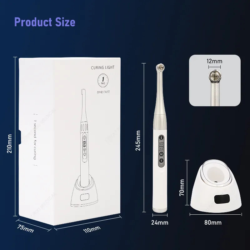 1-Second Dental Curing Light | Oral Resin Curing Lamp for Professional & Home Use