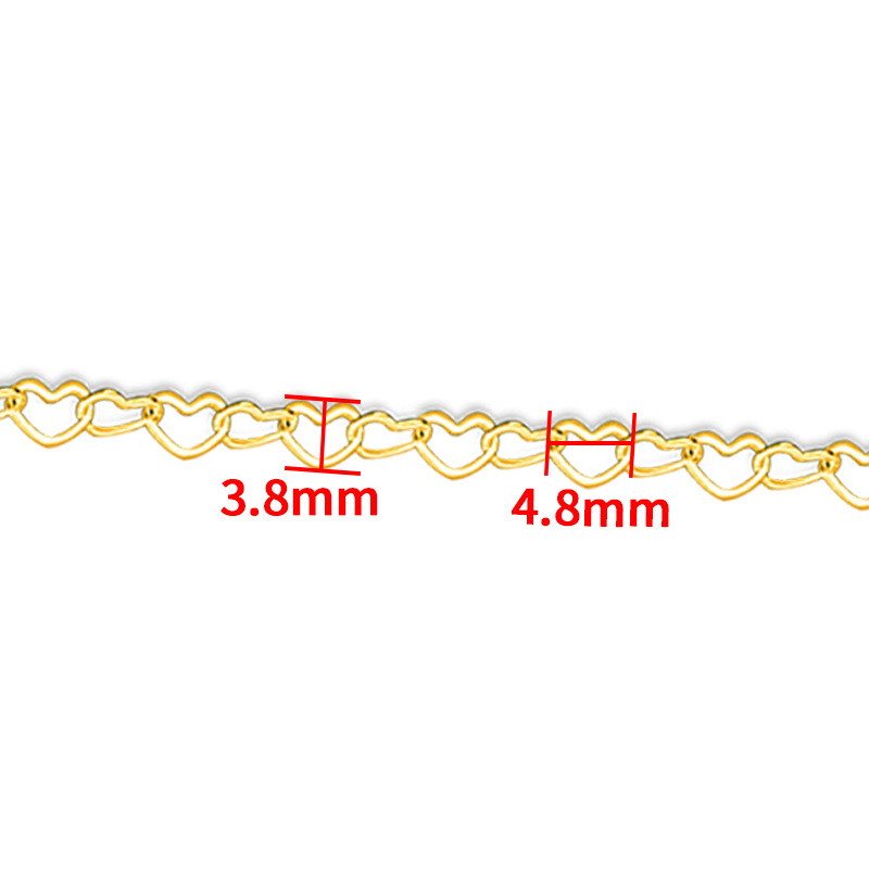 10Meters Wholesale Stainless Steel Thin Gold Chain for Permanent Necklace Jewelry Making Findings & Components Accessories