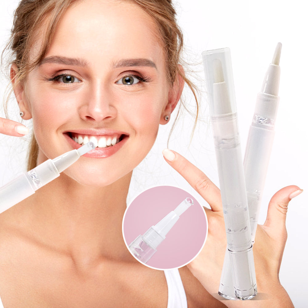 Free Shipping 10pcs/pack Custom Logo Oral Care Custom Silver Gold Whiten Tooth Cleaning Teeth Whitener Pencil PAP Gel Teeth Whitening Pen