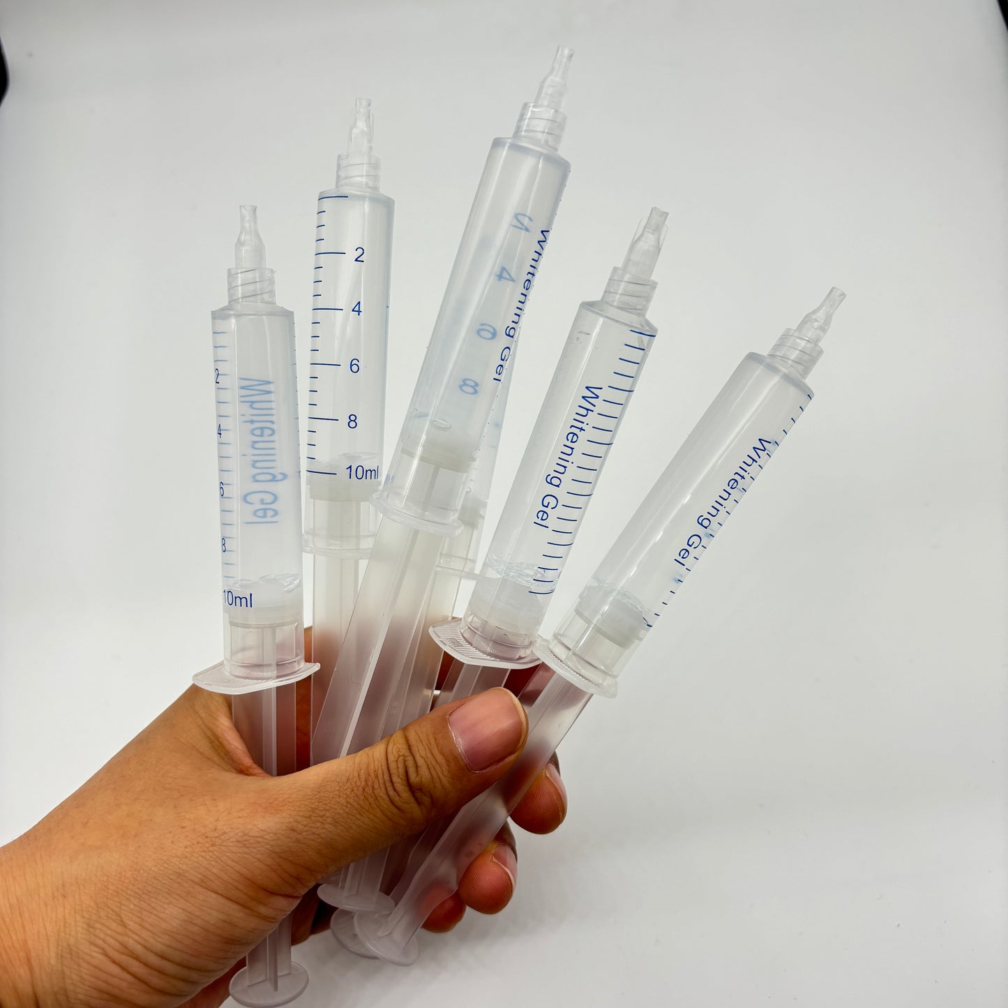 Free Shipping 50pcs/PACK 10ml Wholesale Professional Bleaching Dental 16% 17% 35% 38% 44% Hp Hydrogen Peroxyde Carbamide Tooth Laser Teeth Whitening Gel
