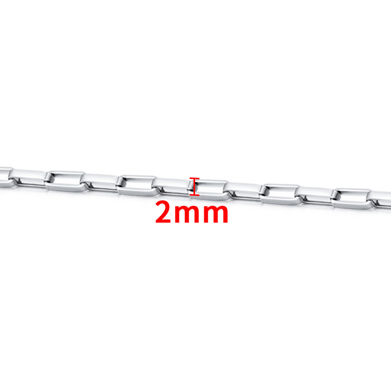 10Meters Wholesale Stainless Steel Thin Gold Chain for Permanent Necklace Jewelry Making Findings & Components Accessories