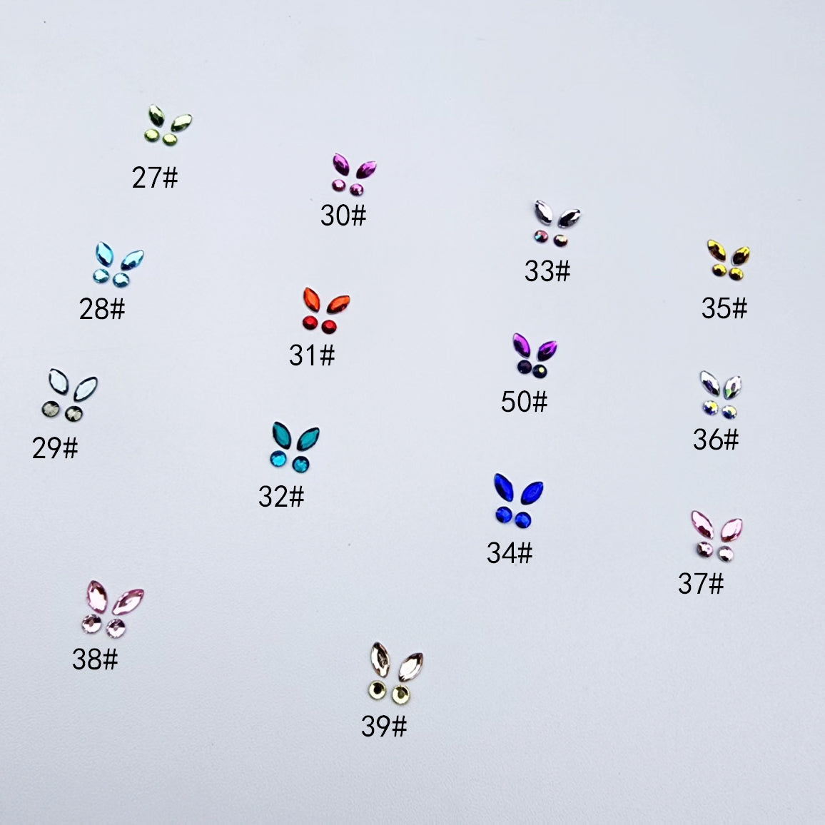 11SETS/Pack Free Shipping High Quality Crystal Tooth Crystal Tooth gems Jewelry Butterfly Teeth Gems Wholesale Tooth Gem kitems Jewelry Bear footprints Butterfly Teeth gems Wholesale Tooth gem kit