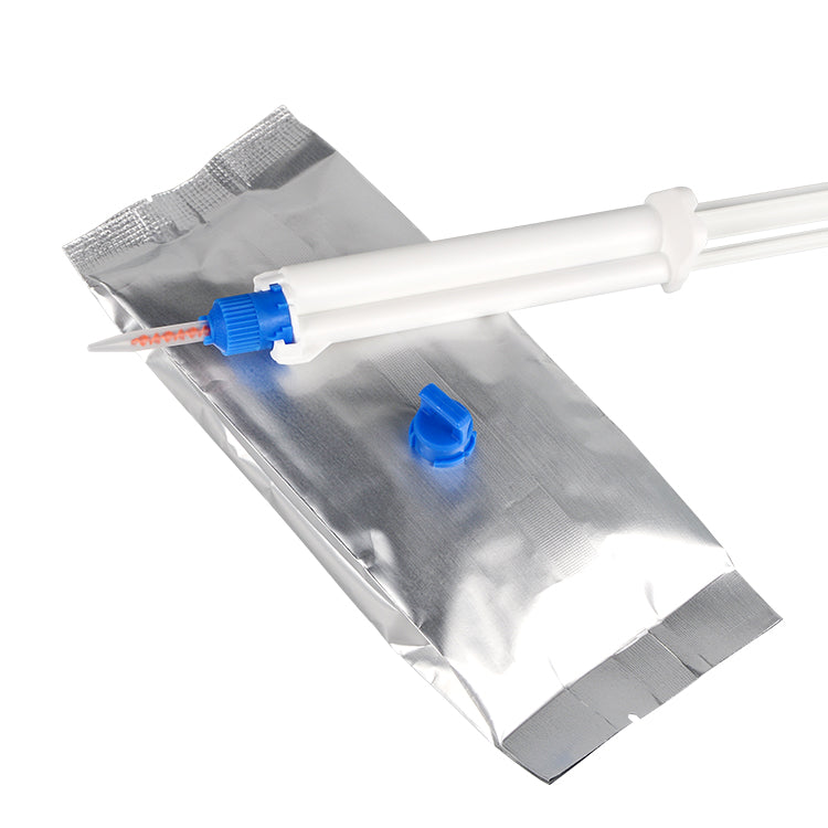 Free Shipping 5ML 10PCS/PACK Dental Clinic Use Professional 25 %HP 35%HP Dual Barrel Syringe Teeth Bleaching Gel Syringe