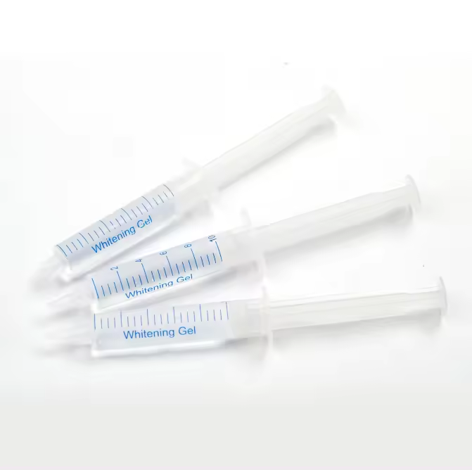 Free Shipping 10ml Teeth Whitening Gel Syringe 25% 35% 44% Hydrogen Peroxide (For Whitening Kits) 50pcs/pack