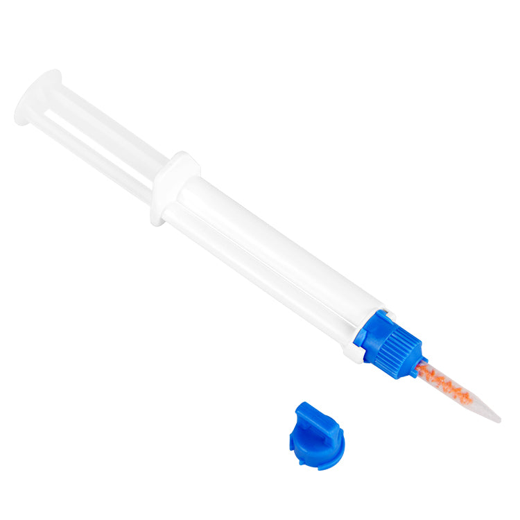 Free Shipping 2.5ML 10PCS/PACK Dental Clinic Use Professional 25 %HP 35%HP Dual Barrel Syringe Teeth Bleaching Gel Syringe