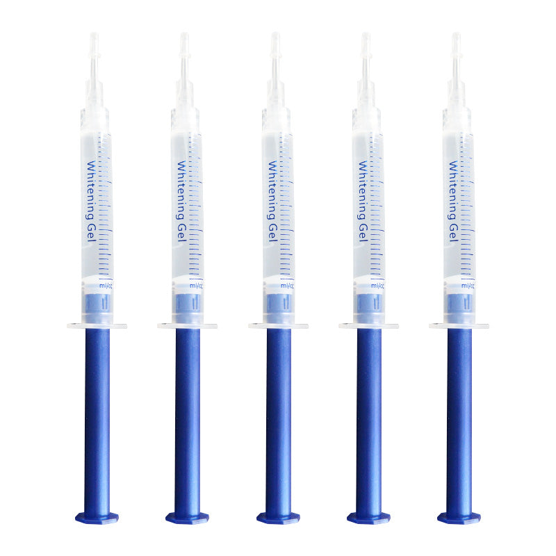 Free Shipping 3ml Teeth Whitening Gel Syringe 25% 35% 44% Hydrogen Peroxide (For Whitening Kits) 50pcs/pack
