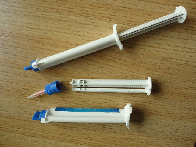 Free Shipping 5ML 10PCS/PACK Dental Clinic Use Professional 25 %HP 35%HP Dual Barrel Syringe Teeth Bleaching Gel Syringe