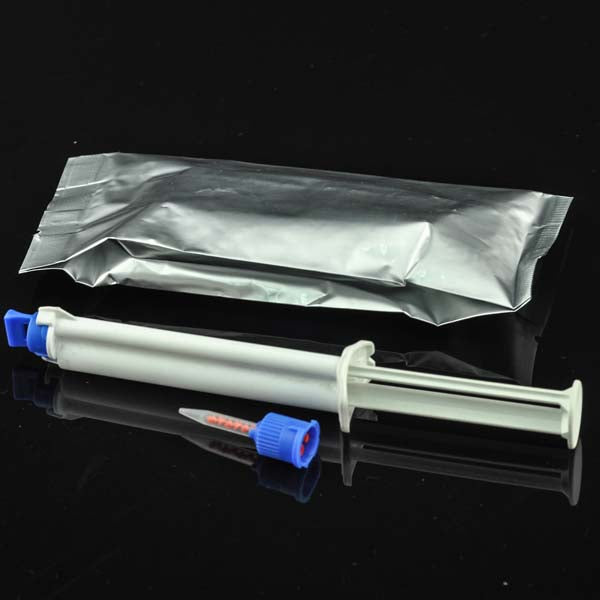 Free Shipping 2.5ML 10PCS/PACK Dental Clinic Use Professional 25 %HP 35%HP Dual Barrel Syringe Teeth Bleaching Gel Syringe