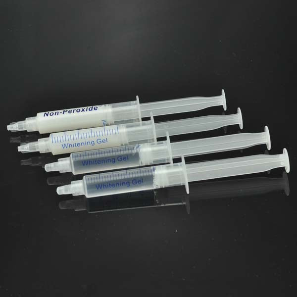 Free Shipping 10ml Teeth Whitening Gel Syringe 25% 35% 44% Hydrogen Peroxide (For Whitening Kits) 50pcs/pack